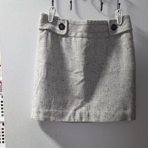 Outback Red Textured Gray Mini Skirt